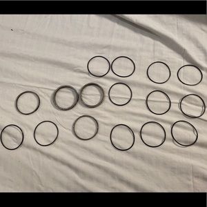 Assorted Black Bracelet Set